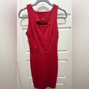 Heather by Bordeaux. Red Bandage Dress. Size Small.